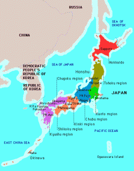 География современной Японии