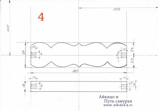 Подставка под мечи - самостоятельное изготовление